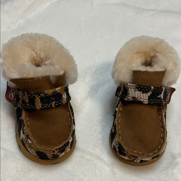 Twisted X Other - Twisted X Tan and Brown Baby Booties